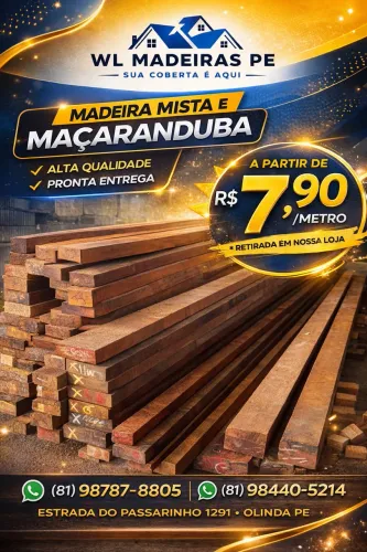 MADEIRA MISTA E MAÇARANDUBA 