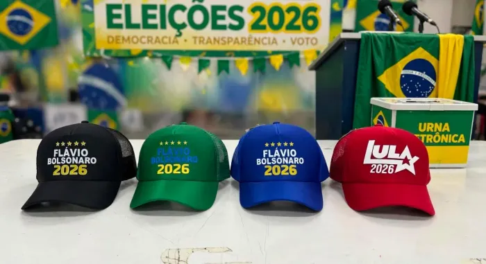 Boné dos candidatos a presidente