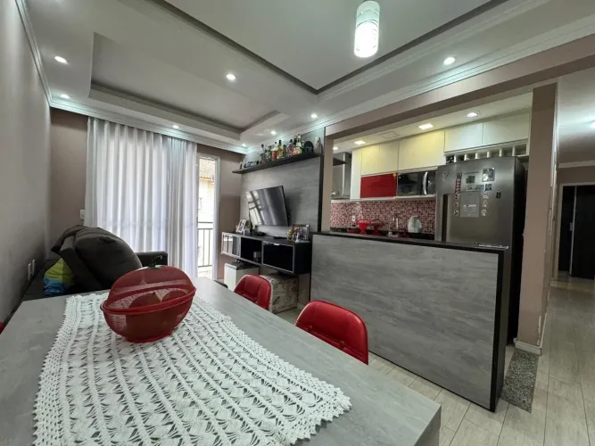 Apartamento com 2 dormitórios à venda, 60 m² por R$ 368.000,00 - Medeiros - Jundiaí/SP