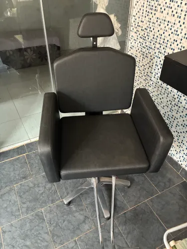 Cadeira poltrona de salão de cabeleireiro 