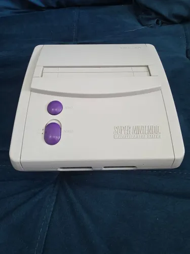 Super Nintendo Mini com Mod RGB SNES Baby 