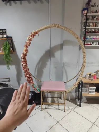Arco para fotos e decoração ambientes festa ou lojas