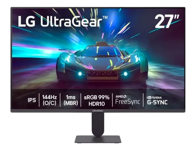 Monitor gamer LG ultra gear 144hz 27" apenas tirado da caixa com garantia