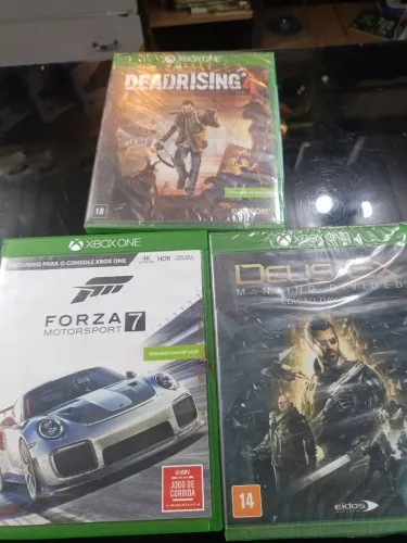 3 Jogos x box one 2 deles novo lacradoS