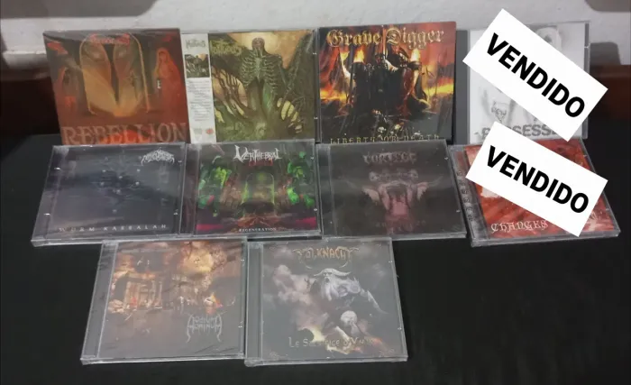 CDs de Metal Lacrados
