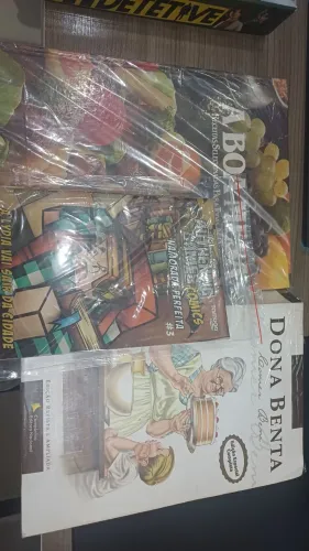 livros de receita kit + revistinhas do minecraft