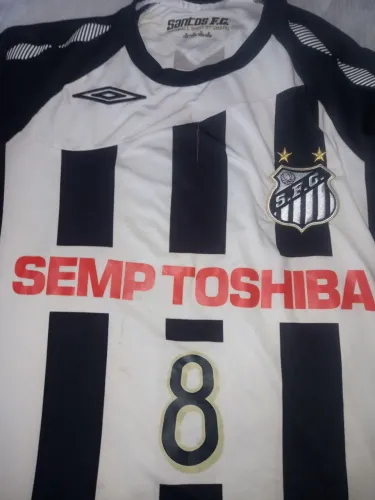 Lote Camisa do Santos veste M usada