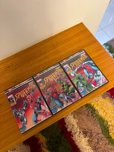 DVD- Séries Animadas (Homem-aranha; X-Men; X-Men Evolution; LJA, Jovens Titãs; Star Wars)