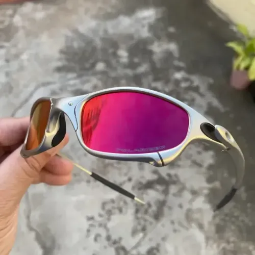 Oculos De Sol Juliet Plasma Vermelho Xmetal Doublex Penny Tio2 Romeo1 Liquid