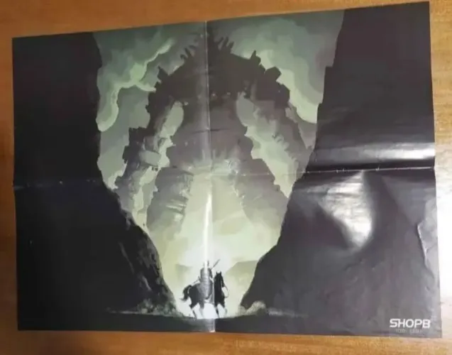 Pôster do jogo Shadow of the Colossus