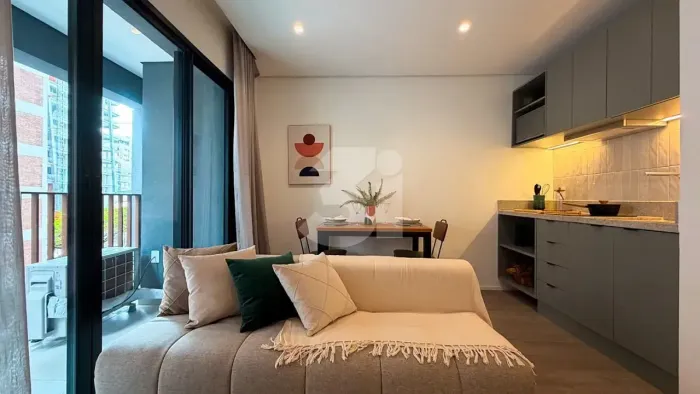Para Locação com 1 Suíte, no Itaim Bibi, São Paulo - SP