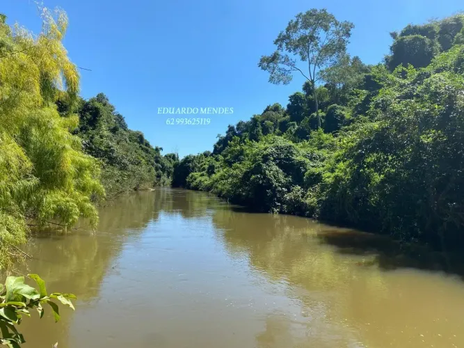 Chácara c/8.5 alqueire formados, p/criação de gado, Rio Corumbá , 10 km de Abadiânia, acei