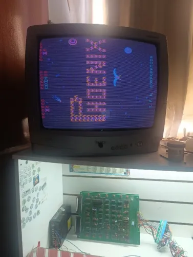 Placa Fliperama Phoniex Pcb Com Jamma Adapter