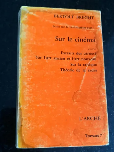 Livro ?Sur le cinéma? de Brecht