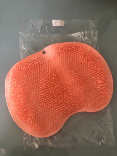 Escova esfoliante para banho