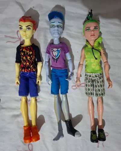 Mini Lote de Bonecos Monster High Original Mattel