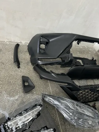 Farol, para-choque, transformação SW4