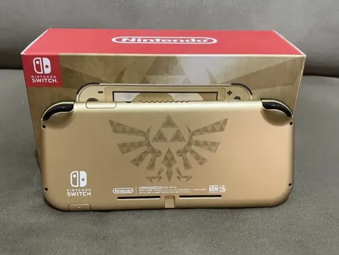 Switch Lite Zelda Hyrule Edition Nacional Novo Lacrado NF