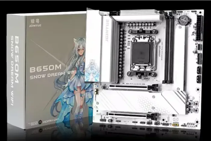 Placa-Mãe B650M Snow Dream AM5