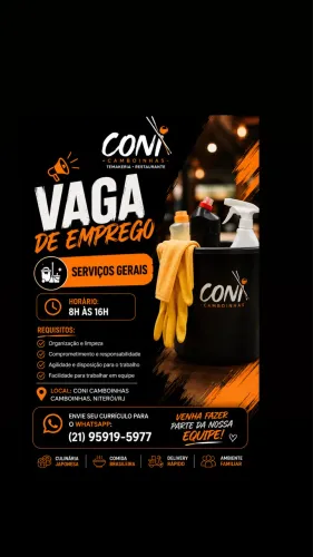 Vaga de trabalho 