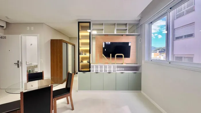 Studio de alto padrão totalmente equipado na Trindade  Florianópolis | Pronto para morar, 