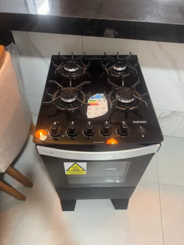 ? Fogão Itatiaia Itaglass Plus 4 Bocas - NOVO, NUNCA INSTALADO!