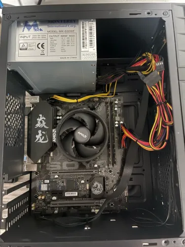 Kit Ryzen 3 3200g + placa mãe B550m
