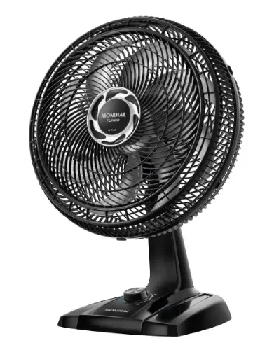 VENTILADOR MONDIAL MESA 40CM TURBO 8PAS 127V MODELO : NVT-40-8P-B