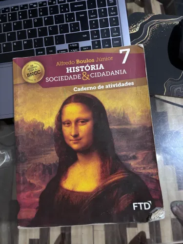 Caderno de atividade do livro de História 7º ano 
