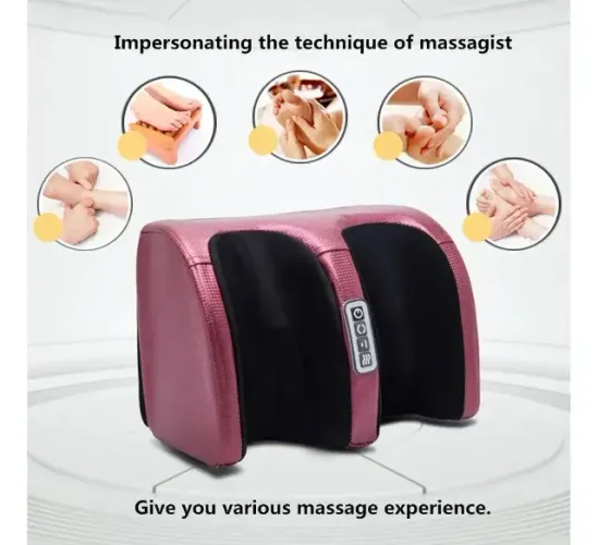 Massageador De Pés Elétrico com Aquecimento 110v Anti Estresse