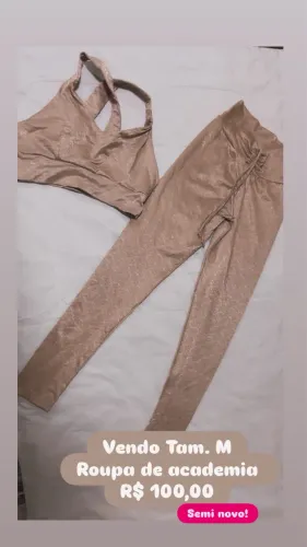 Roupa de academia