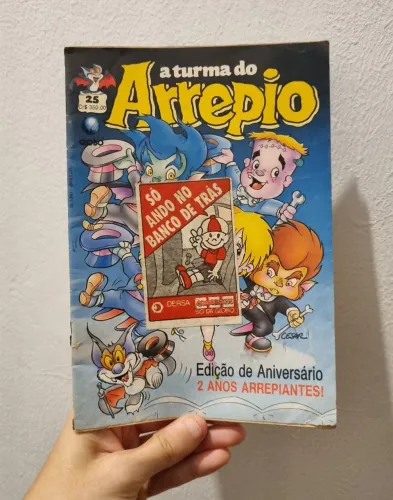 Gibi Hq Turma Do Arrepio N° 25 Editora Globo Raro [1991]
