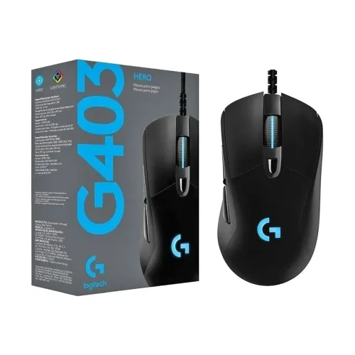 Mouse Gamer Logitech G403 Hero - Usado em Perfeito Estado