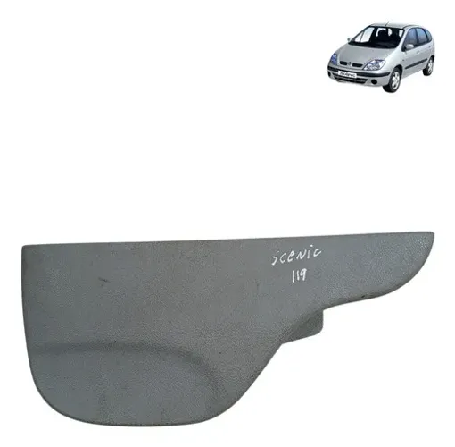 Moldura Lateral Interna Banco Lado Esquerdo Renault Scenic Cinza