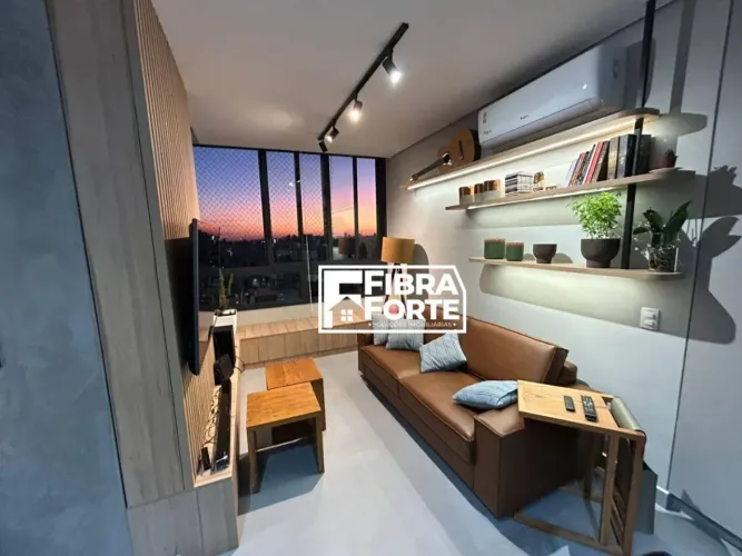 Apartamento mobiliado para locação no HUB Cambuí Campinas/SP
