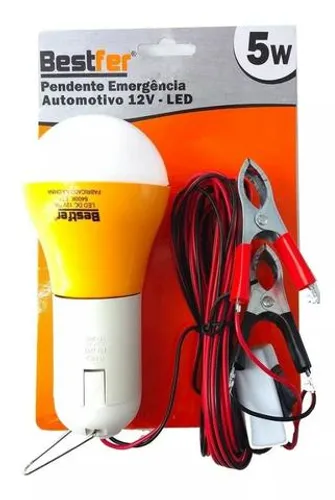 Lampada Led 12v Auxiliar Emergência