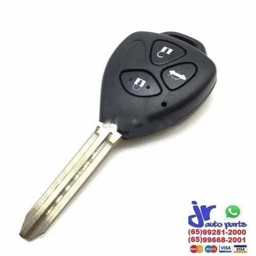 Chave Toyota Corolla Hilux RAV4 2003 a 2008 3 Botões