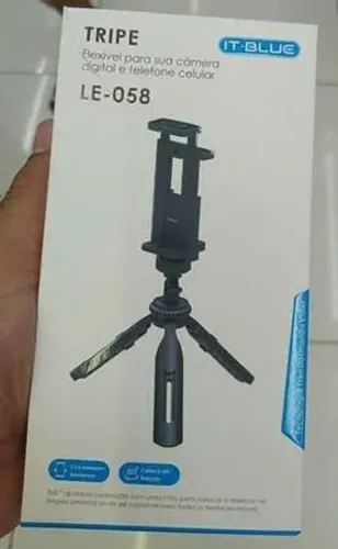 Tripé suporte para celular e tablet rotação 360°