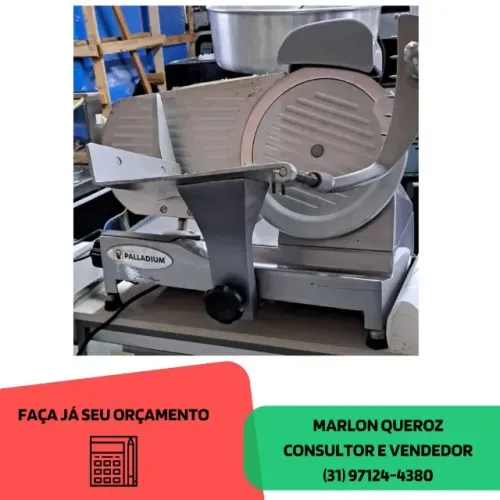 Cortador de Frios Palladium Lam 25 CM Inox