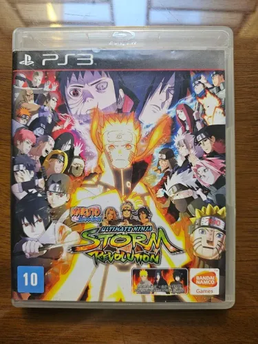 JOGO NINTENDO Playstation 3 Naruto Ultimate Storm Revolution Original!
