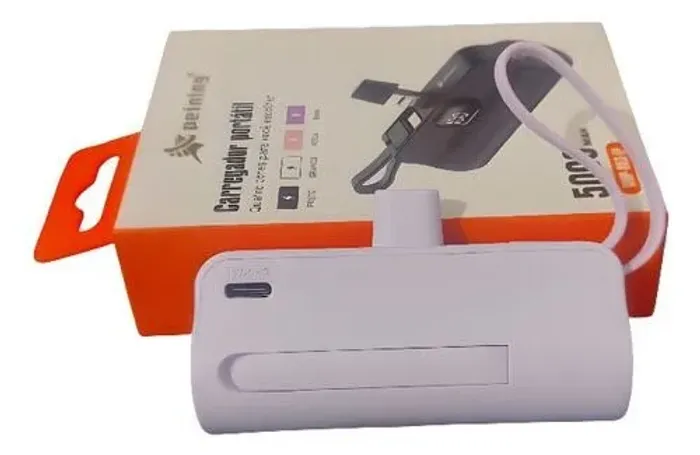 (NOVO) Carregador portátil 5000mah WUP-953-IP