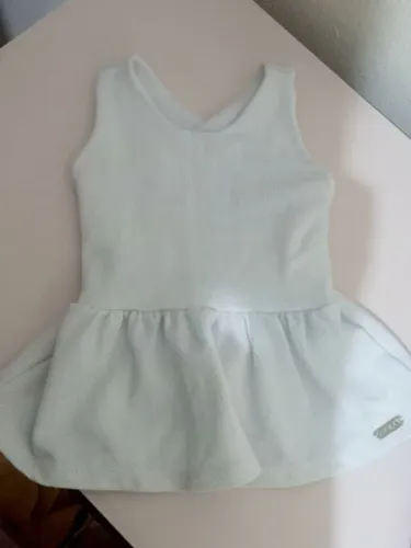 Vestido Infantil Branco M