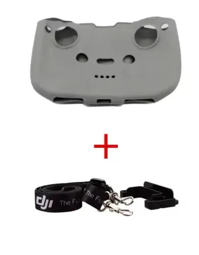 Capa de Silicone e Alça para Controle Remoto Drone DJI RC N1 N2
