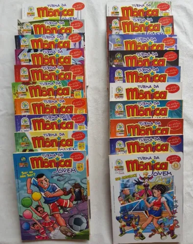 Coleção Turma da Mônica Jovem - Vol. 1- 40 , extra 50 com poster