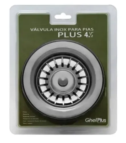 Válvula Inox 4.1/2 Plus - Ghelplus