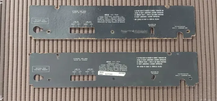 Gravador Akai hx-r44-tampa