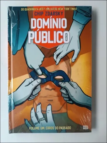 Livro História em Quadrinhos (HQ) Domínio Público - Vol.1 (Novo - Lacrado) Capa Dura - Pip