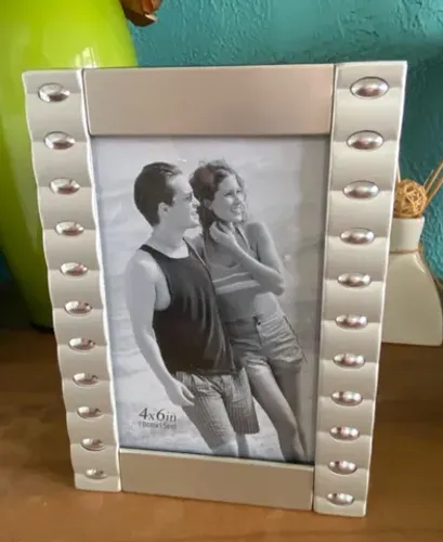 Porta retrato em aço