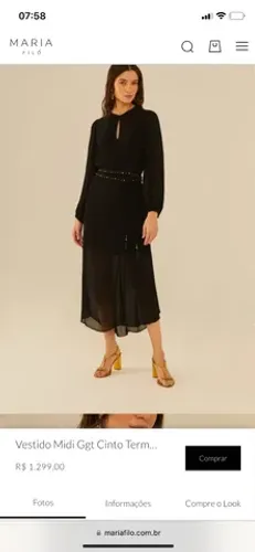 Vestido Maria Filó