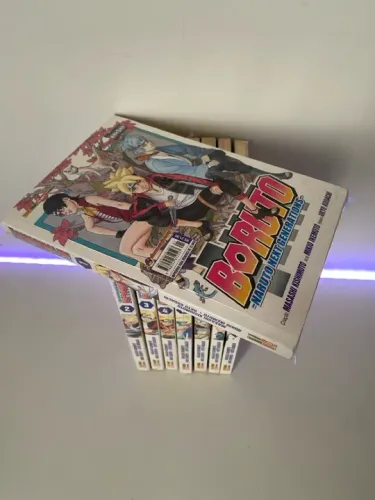 Boruto Mangá Coleção Volume 01 ao 07 e volume 12 